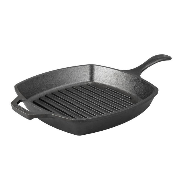 LODGE 10.5" Square Cast Iron Grill Pan