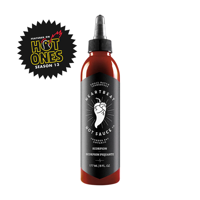 HEARTBEAT Scorpion Hot Sauce, 6oz.