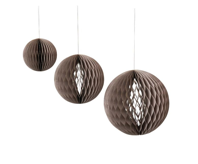 Honeycomb Hanging Decor, Grey