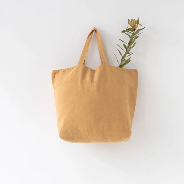 100% Linen Tote Bag