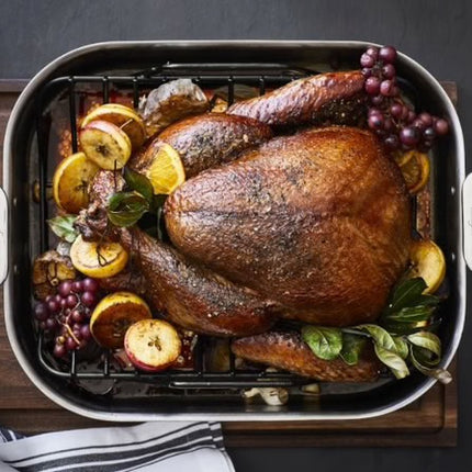 ALL-CLAD Roasting Pan with Rack, 11" x 14" x 3"