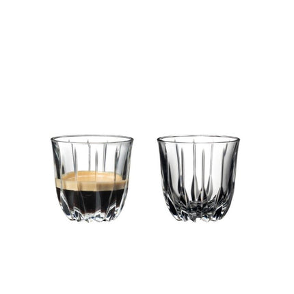 RIEDEL CRYSTAL Espresso Glasses, S/2