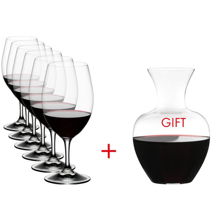 RIEDEL CRYSTAL Ouverture Magnum & Decanter Set