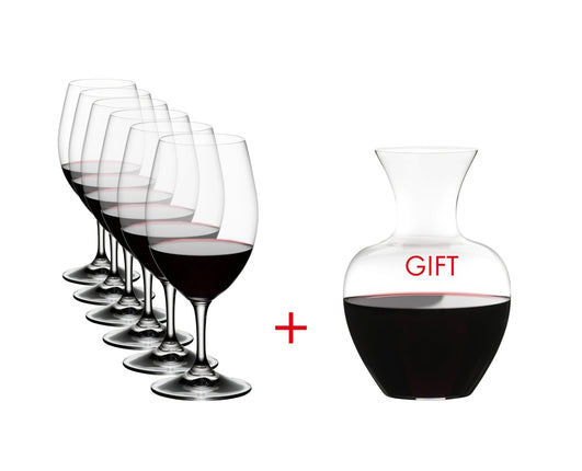 RIEDEL CRYSTAL Ouverture Magnum & Decanter Set