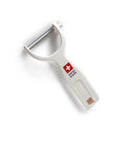 White with red cross (straight scalpel blade)