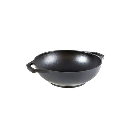 LODGE Cast Iron Wok, 9"