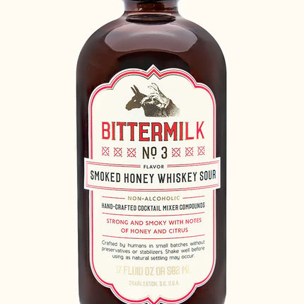 BITTERMILK Cocktail Mix, Smoked Honey Whisky Sour