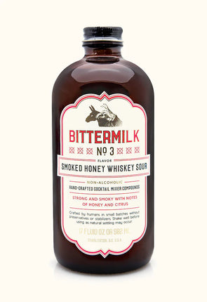 BITTERMILK Cocktail Mix, Smoked Honey Whisky Sour