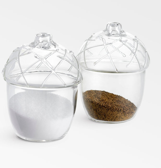 Nutty Salt & Pepper Shaker Set