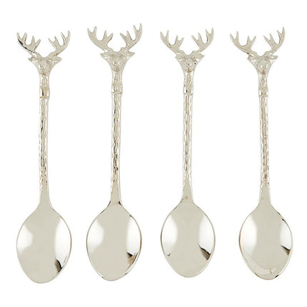 Stag Appetizer Spoons, Individual