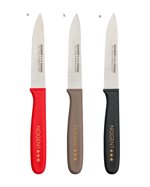 NOGENT FRANCE Polypro Paring Knives, 3.5"