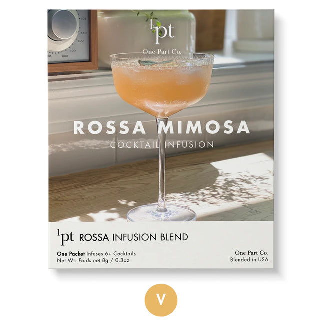 1 PT Cocktail Infusions, Rossa Mimosa