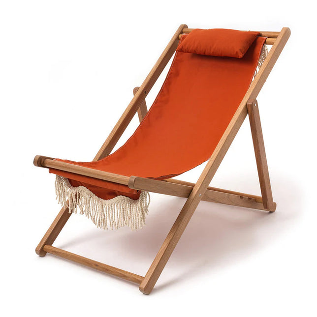 BUSINESS & PLEASURE Sling Chair, Le Sirenuse