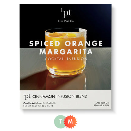 1 PT Cocktail Infusions, Spiced Orange Margarita