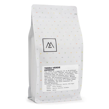 MONOGRAM COFFEE BEANS Terra Verde Espresso, 300g