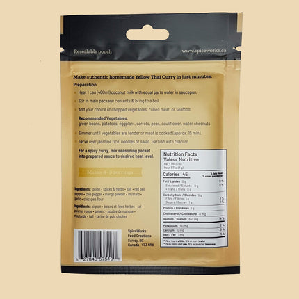 SPICEWORKS Thai Curry All-in-One Sauce Mix