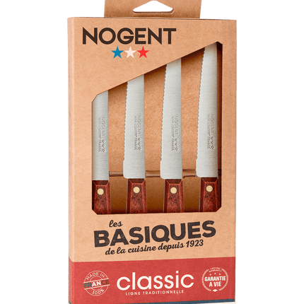 NOGENT FRANCE Table Knives, Set of 4