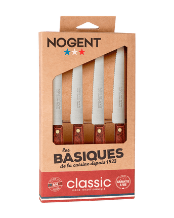 NOGENT FRANCE Table Knives, Set of 4