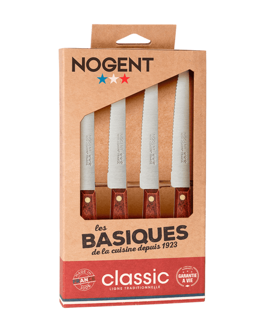 NOGENT FRANCE Table Knives, Set of 4