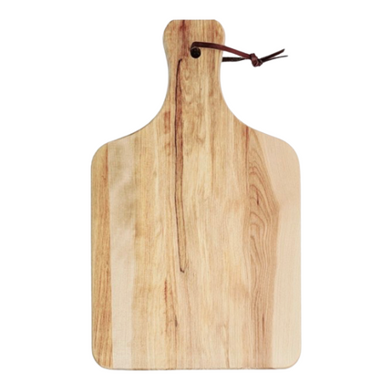 Red Birch Handled Charcuterie Board