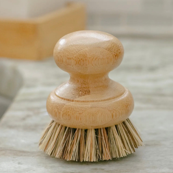 Pot Brush, Natural Bristles