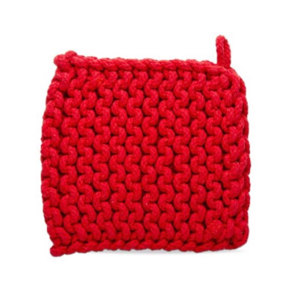 Pot Holder, Chunky Knit