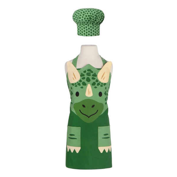 Kid's Apron & Chef's Hat, Daydream Dino