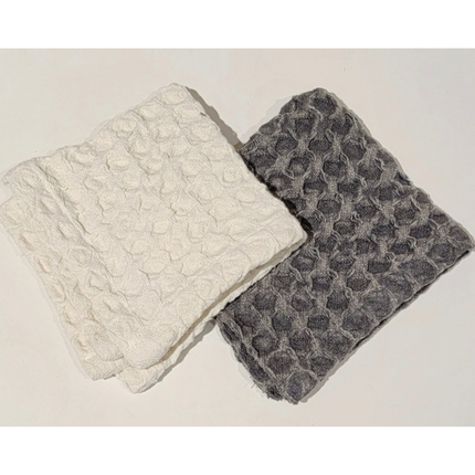 Waffle Weave Cotton Dish Cloths, Set of 2