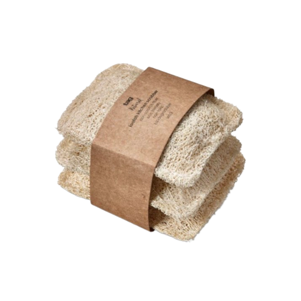 Kitchen Loofah Scrubber Set