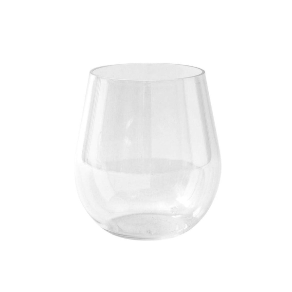 Acrylic Stemless Wine Glass