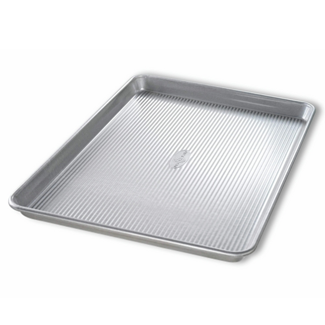 USA PAN Half Sheet Pan w/Lid Set, 17.25" X 12.25" X 1"