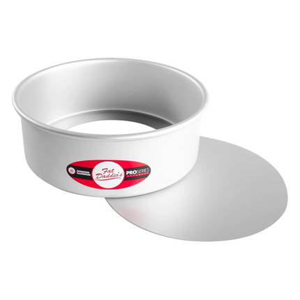 FAT DADDIO'S Round Cake Pan, Removable Bottom