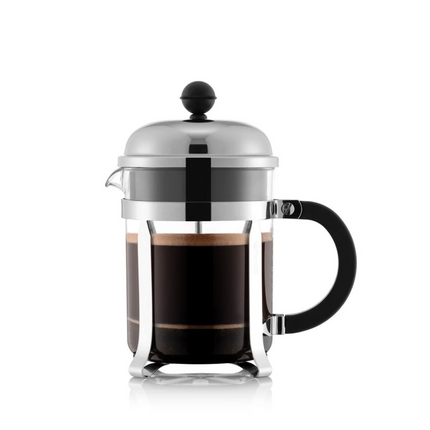 BODUM Chambord 4-Cup Stainless Steel French Press