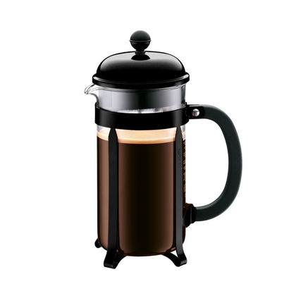 BODUM Chambord 8-Cup Black French Press