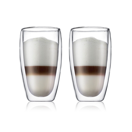 BODUM Pavina Double-Wall Glass, Set of 2