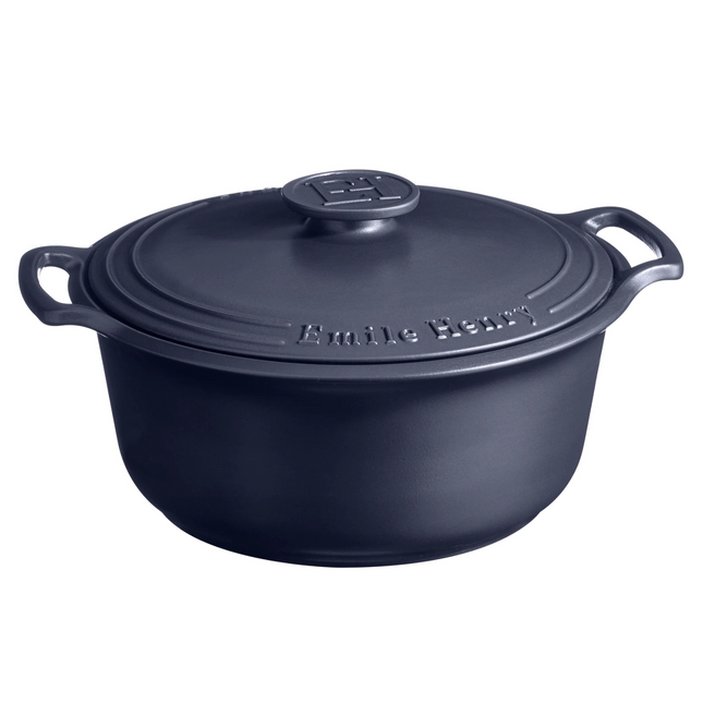 EMILE HENRY Sublime Round Dutch Oven, Indigo