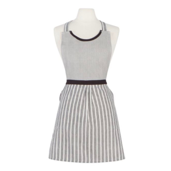 Petite Apron, Ticking Stripe