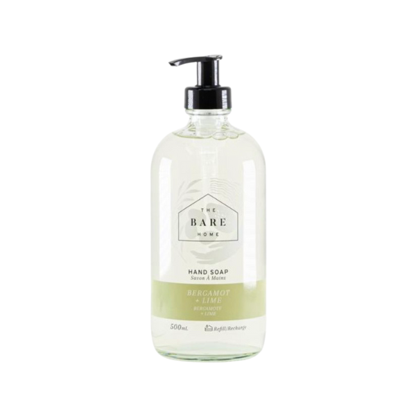 THE BARE HOME Hand Soap, Bergamot & Lime