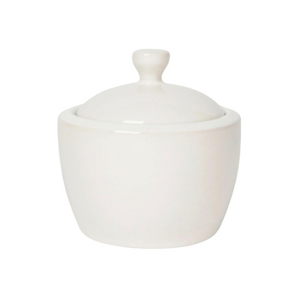 Aquarius Cream Lidded Sugar Bowl