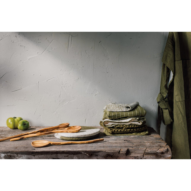 100% Cotton Apron, Olive Branch