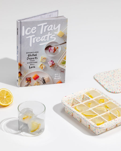 PEAK ICE WORKS White Speckle Everyday Ice Tray