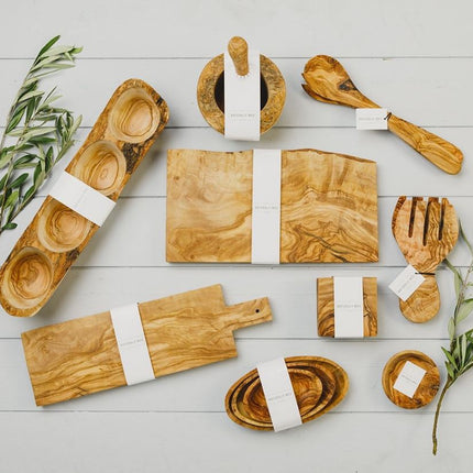 Olive Wood Rustic Carving/Charcuterie Board