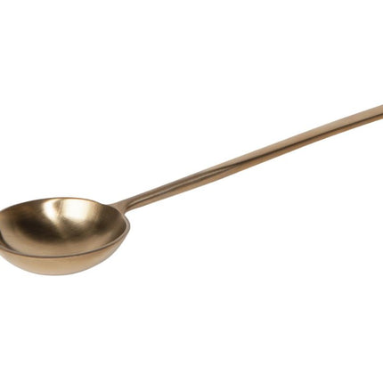 Long Handled Brushed Gold Spoon