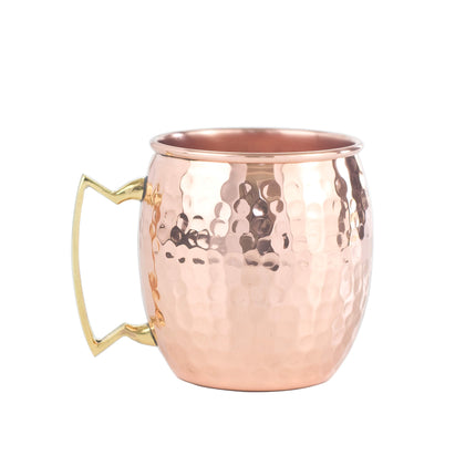 Pure Copper Moscow Mule Cup, 16oz