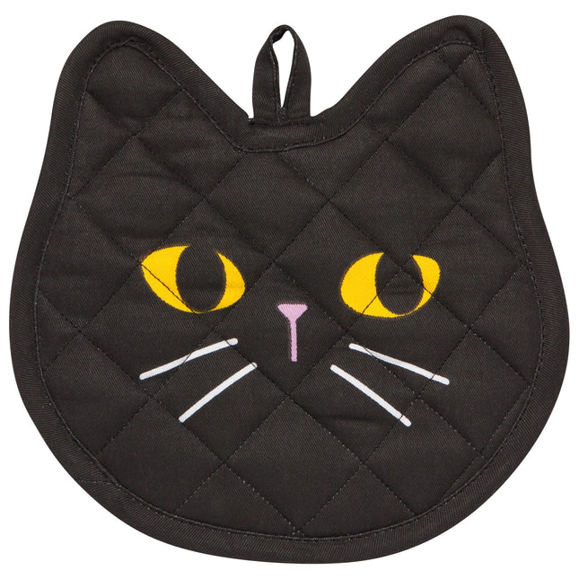 Black Cat Pot Holder