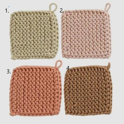 Chunky Knit Pot Holder/Trivet