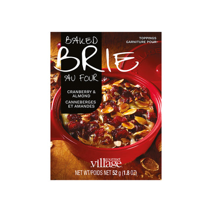 GOURMET VILLAGE Cranberry Almond Baked Brie Topping