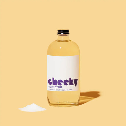 CHEEKY COCKTAILS Simple Syrup, 16oz.