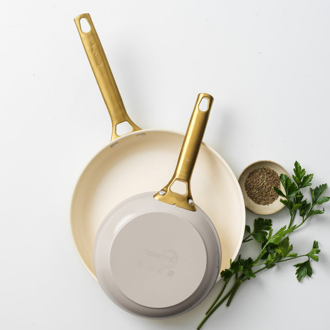 GREEN PAN Reserve Ceramic Skillet Set