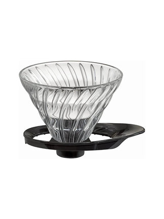 HARIO V60 Glass Dripper, Black